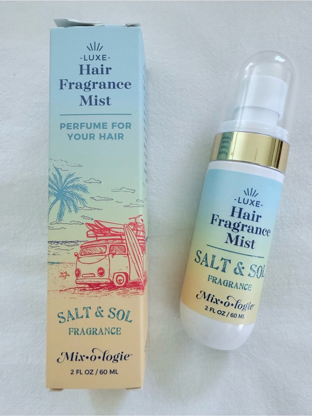 ✨ Mixologie Salt & Sol Hair Fragrance Mist 2oz New Open Box Beachy Scent ✨